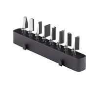 HOZO NeoSander Lot de 8 têtes de ponçage de base avec pointes pointues, plates, arc, demi-cylindre, têtes 45° et 90° pour bords, coins et finition de surface fine