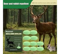 HozoneX 160g pilules répuliantes cerf et lapin maison cour extérieure plante huile odeur répulsif pilules répulsif longue durée