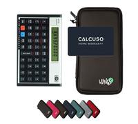 HP 12C Platinum avec Housse de Protection WYNGS incluse Noir - Calculatrice Financière - Pack de Base