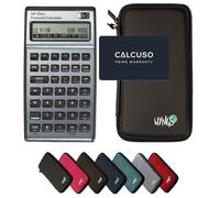 HP 17bll+ avec Housse de Protection WYNGS incluse Noir - Calculatrice Scientifique - Pack de Base