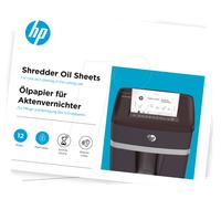 HP Papier Huile pour destructeur de Documents 12 Feuilles végétales pour Entretien de Votre broyeur 9133