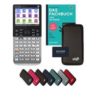 HP Prime G2 avec housse de protection Noir et manuel (164 pages, DIN A5) - Calculatrice graphique - Smart Set