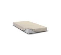 HP72113 Drap housse 180 x 200 cm bonnet 30 cm Beige ivoire microfibre