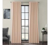 HPD Half Price Drapes BOCH-141314-84 Rideau pour obscurcissement de pièce 127 x 213 cm (1 Panneau), pêche Bellini