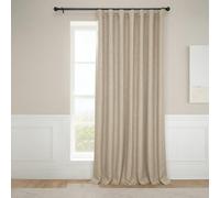HPD Half Price Drapes Extrawide BOCH-LN18538-96-DW Rideaux occultants pour Salon 254 x 243,8 cm Imitation Lin (1 Panneau) Nomad Tan