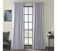HPD Half Price Drapes Rideau pour obscurcissement de la pièce 50 x 108 (1 Panneau), BOCH-144105-108, Gris Brouillard