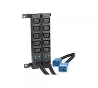 HPE 5xC13 Outlets Power and UID LEDs Pair Standard Extension Bar, C13 splitter, Black, RoHS, 5 AC outlets / AC sockets, 1.81 kg, Black