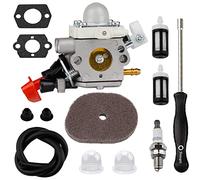 HPENP Kit carburateur C1M-S267A FS56RC pour débroussailleuse Stihl FS40 FS50 FS56 FS70 FS70C FC56 FS56C FC70 HT56 HT56C KN56 KM56 KM56C Remplace 41441200608