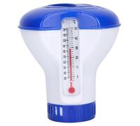 Hperu Flotteur de Chlore de Piscine, Distributeur Automatique comprimés 5 Pouces avec thermomètre pour la Natation-Flotteur comprimés Chlore