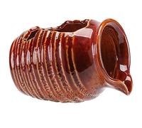 Hperu Fontaine d'intérieur silencieuse en céramique avec Eau Naturelle pour décoration de Bureau à Domicile, Mini Eau de Table pour Jardin Zen et terrasse