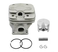HpLive 42mm Cylindre pour Piston Joint Kit de Joint pour Tronçonneuse MS240 MS024 Remplacement Métal Argenté, Kit Carburateur en Alliage Durable Carburateur et Kit de conduite de carburant (Ms240