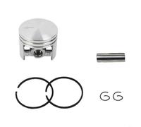 HpLive 42Mm Cylindre pour Piston Joint Kit De Joint Pour Tronçonneuse MS240 MS024 Remplacement Métal Argenté, Kit Carburateur En Alliage Durable Carburateur Et Kit De Ligne De Carburateur (Ms240