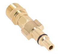 HpLive Adaptateur à baïonnette pour Lavor pour nettoyeur haute pression Parkside Lance Machine à laver M22 Raccord max 160 bar 30 l/min 60 °C Laiton