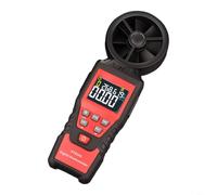 HpLive Anémomètre numérique, éolienne portable, appareil météo numérique, instrument de mesure précis pour la vitesse de l'air, écran couleur haute résolution, conversion d'unité multiple (HT625B)