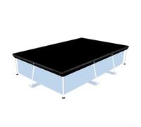 HpLive Bâche de piscine rectangulaire - Protection UV - Imperméable - Réflexion de la chaleur - Tissu Oxford - Pour l'extérieur (400 x 211 cm)