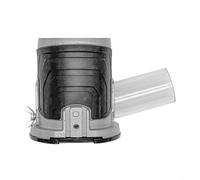 HpLive Capot de protection pour fraiseuse de bords, hotte d'aspiration, couvercle de machine de sculpture, accessoires d'outils fins pour le travail du bois, aspiration efficace de la poussière