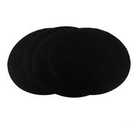HpLive Ensemble de 4 tapis de barbecue, accessoires de cuisine en plein air, utilisable des deux côtés, passe au lave-vaisselle, 40 cm de diamètre, pour barbecue à gaz, résistant à la chaleur (rond)