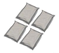 HpLive Filtre pour robot de piscine ultra fin pour modèles 7310 7320, lavable et réutilisable, filtration 50 microns, installation facile sans outils, polyéthylène, 25 x 16 x 4 cm (4 pièces)