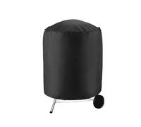 HpLive Housse de barbecue ronde, housse de barbecue au charbon de bois, housse de protection pour barbecues ronds Weber, tissu Oxford 420D imperméable, avec ourlet élastique, différentes tailles
