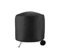 HpLive Housse de barbecue ronde, housse de barbecue au charbon de bois, housse de protection pour barbecues ronds Weber, tissu Oxford 420D imperméable, avec ourlet élastique, différentes tailles