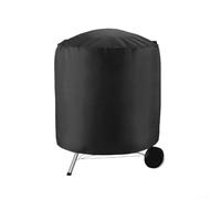 HpLive Housse de barbecue ronde, housse de barbecue au charbon de bois, housse de protection pour barbecues ronds Weber, tissu Oxford 420D imperméable, avec ourlet élastique, différentes tailles