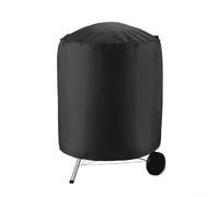 HpLive Housse de barbecue ronde, housse de barbecue au charbon de bois, housse de protection pour barbecues ronds Weber, tissu Oxford 420D imperméable, avec ourlet élastique, différentes tailles