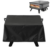 HpLive Housse de four à pizza, housse de four, housse de protection pour fours à pizza, tissu Oxford 420D imperméable avec revêtement argenté, boucles réglables et poignées de transport, pliable
