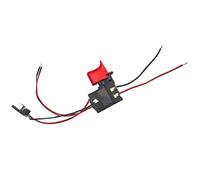 HpLive Interrupteur d'extraction pour perceuse-visseuse sans fil Bosch 10,8 V 12 V - Retour avant - Contrôle de la vitesse - Interrupteur de déclenchement en métal - Pièce de rechange