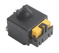 HpLive Interrupteur pour Metabo WEV850-115 125 Fraise d'angle 343411980 Accessoire Compatible avec meuleuse d'angle