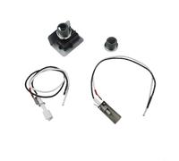 HpLive Kit d'allumage, allumage piézo, pièce de rechange pour barbecue à gaz, pour WEBER pour SPIRIT et pour GENESIS 300, pour les modèles 2007-2012, avec bouton de démarrage vert, installation facile