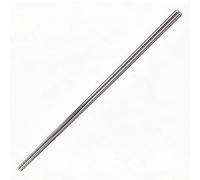 HpLive Longues baguettes de cuisson, pinces de cuisine pour friture, rainures antidérapantes 316L, résistantes à la chaleur, passent au lave-vaisselle, 32-45 cm de long, argent (C)
