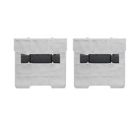 HpLive Lot de 2 filtres à air pour unité intérieure de climatisation, filtre anti-poussière en plastique durable de différentes tailles (32,3 × 31,8 cm/(28,7 x 27 cm)