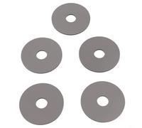 HpLive Lot de 5 joints de valve de chasse d'eau Roca - Pour valve de chasse d'eau double - Membrane - Rondelles - Pièce de rechange pour AH0007100R