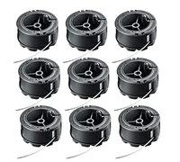 HpLive Lot de 9 bobines de fil pour UniversalGrassCut F016800570 (Longueur : 6 m, épaisseur : 1,6 mm, pour débroussailleuse UniversalGrassCut)