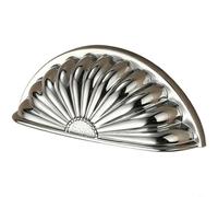HpLive Poignée de meubles, poignées d'armoire vintage Poignées de cuisine Poignées de tiroir avec forme de coquillage Espacement des trous 76 mm pour tiroirs, armoires, armoires (B)
