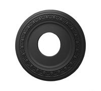 HpLive Rosace de plafond, médaillon de plafond rond décoratif en PU rosace en stuc de 30 cm de diamètre pour socle de lampe et lampes de ventilateur pour le salon