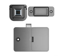HpLive Serrure d'armoire intelligente à empreintes digitales, serrure de tiroir électronique, serrure d'armoire intelligente, accessoires de sécurité pour meubles, 20 emplacements de mémoire, courant