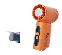 HpLive Ventilateur de refroidissement portable, ventilateur à affichage numérique, ventilateur à compresse de glace, ventilateur portable avec refroidissement TEC, mode turbo, 3 niveaux, USB-C