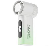 HpLive Ventilateur de refroidissement portable, ventilateur à affichage numérique, ventilateur à compresse de glace, ventilateur portable avec refroidissement TEC, mode turbo, 3 niveaux, USB-C