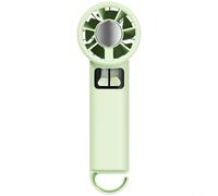 HpLive Ventilateur portatif, mini ventilateur de refroidissement, ventilateur turbo avec fonction compresse de glace, 5 vitesses, 199 niveaux de flux d'air, autonomie de la batterie de 3 à 6 h