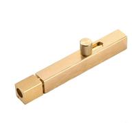 HpLive Verrou coulissant en aluminium, loquet de sécurité, loquet de fenêtre, ferrure de porte pour portes coulissantes et fenêtres, protection anti-effraction renforcée, construction durable, tailles