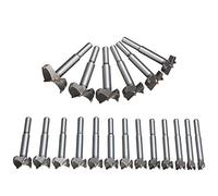 HPMAISON Forstner Lot de 19 forets en acier tungstène pour scie cloche 10 mm - 40 mm
