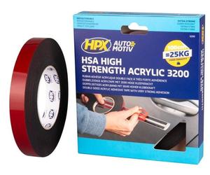 HPX Ruban de montage HSA double face 19 mm x 10 m HSA005 - Quantité : 1x