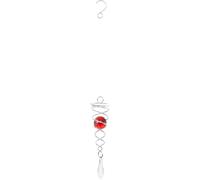 HQ Invento Crystal Twist 15 cm Rouge - Mobile Métal Sphère de Verre