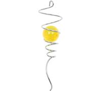 HQ Invento Crystal Twist 27 cm Jaune - Mobile Métal Sphère de Verre