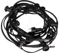 HQ PL11002 - GUIRLANDE DE FÊTE À LED - 20 x DOUILLE E27 - 10 m