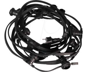 HQ PL11002 - GUIRLANDE DE FÊTE À LED - 20 x DOUILLE E27 - 10 m