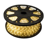 HQ-Power Flexible lumineux, guirlande LED, bande LED, ruban LED, rouleau LED, lumière LED, LED strip light, décoration pour intérieur et extérieur, 36 LED/mètre, blanc chaud, 45 m