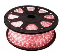 HQ-Power Guirlande Lumineuse Flexible, 36 LEDm, 1 canal, pour intérieur et extérieur, rouge, 45 m