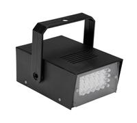 Mini stroboscope à leds blanches - 24 leds - sur piles